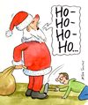 Cartoon: weihnachtsmann (small) by Peter Thulke tagged weihnachten weihnachtsmann