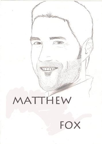 Cartoon: Matthew   Fox (medium) by apestososa tagged lost,matthew,fox,jack,shephard