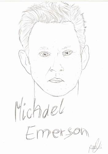 Cartoon: Michael Emerson (medium) by apestososa tagged michael,emerson,benjamin,linus,ben,lost