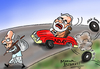 Cartoon: Modi (small) by mangalbibhuti tagged modi,advani,nda,jdu,shivsena,bjp,mangal,mangalbibhuti