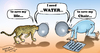 Cartoon: Save water (small) by mangalbibhuti tagged save,water,naveen,patanaik,naveenpatanaik,mangal,bibhuti,mangalbibhuti,odisha,tiger,leopard,environment,energy,odiacartoon,cuttack,bhubaneswar