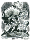 Cartoon: Frankensteins Monster (small) by Cartoons and Illustrations by Jim McDermott tagged frankenstein,monster,scary