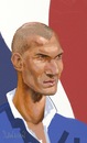 Cartoon: Zidane (small) by sanjuan tagged zidane zizou football sports