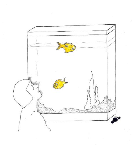 Cartoon: Fish died (medium) by adimizi tagged cizgi