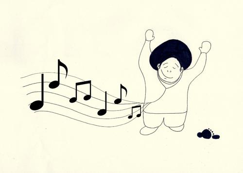 Cartoon: Music (medium) by adimizi tagged cizgi