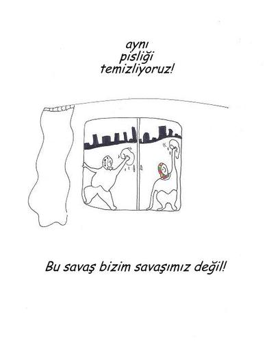 Cartoon: War in Turkey-5 (medium) by adimizi tagged cizgi