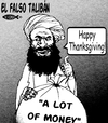 Cartoon: El falso taliban (small) by Empapelador tagged usa,afganistan,war,taliban