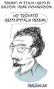 Cartoon: Enzo Baldoni il ritorno (small) by maurobiani tagged baldoni,iraq,italia
