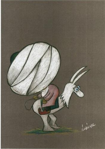 Cartoon: hodja (medium) by iskocus tagged nasreddin,hodja