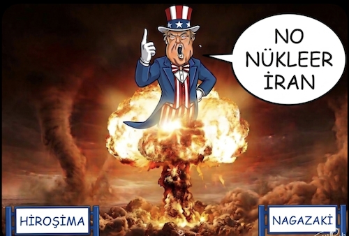 Cartoon: Anti nükleer (medium) by ugur demir tagged anti,war