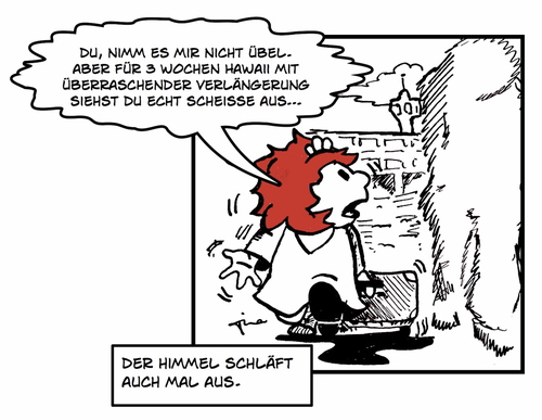 Cartoon: Queenies kleine Welt (medium) by Queenie tagged queenie