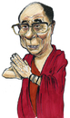 Cartoon: dalai Lama (small) by jean gouders cartoons tagged dalai,lama,jean,gouders