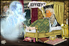 Cartoon: Nightmare (small) by jean gouders cartoons tagged epstein,trump,pedophile,ring,files