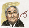 Cartoon: Dominique Strauss-Kahn (small) by Otilia Bors tagged strausskahn