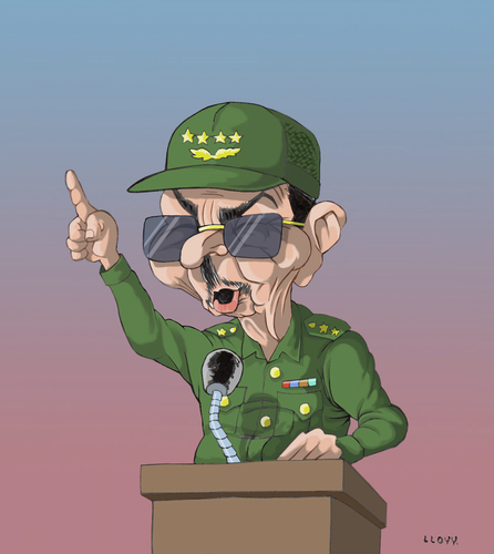 Cartoon: Castro s Forever (medium) by lloyy tagged politics,politica,famous,power,poder,cuba,caricature,caricatura