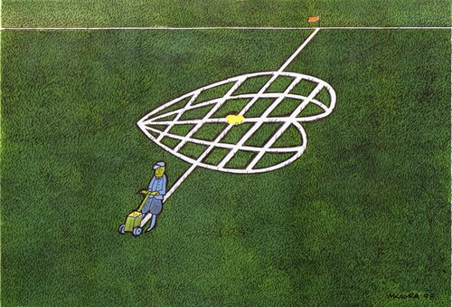 Cartoon: world cup 2010 (medium) by MUSA KAYRA tagged musakayra3