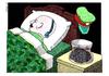 Cartoon: Sweet dreams of dictator (small) by srba tagged crime,dictators,brain