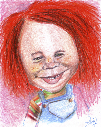 Cartoon: Chucky Mad (medium) by dimaz_restivo tagged mad,magazine