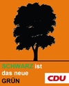 Cartoon: CDU-Wahlplakat (small) by Paramantus tagged cdu wahlen wahlplakat merkel atom moratorium akw