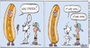 Cartoon: hot-dog toon (small) by noodles cartoons tagged art,fun,dog,boy,comedy,humour