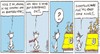 Cartoon: numb!.. (small) by noodles cartoons tagged scotty,dog,hamish,birds,glastonbury,roosevelt