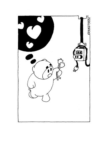 Cartoon: jseg006 - Snoutstruck (medium) by Seguerra tagged dogs