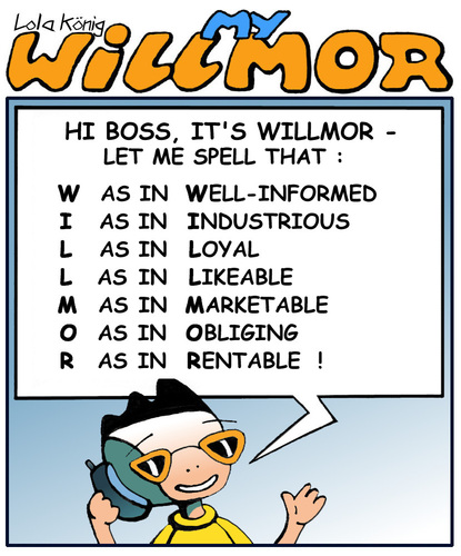 Cartoon: Willmor (medium) by Lola König tagged willmor