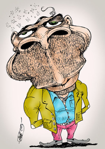 Cartoon: bon bon bakis (medium) by aceratur tagged bon,bakis