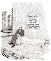 Cartoon: Ganz neu (small) by Christian BOB Born tagged analyse couch straße therapie krise