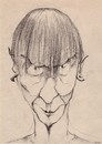 Cartoon: R Zengel (small) by Christian BOB Born tagged lächeln,zeit,kopf,alter,durchsichtig