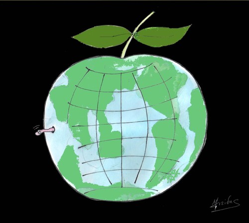 Cartoon: enviroment (medium) by gmitides tagged enviroment