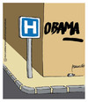 Cartoon: Hobama (small) by marcosymolduras tagged obama sanidad
