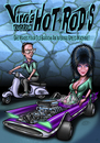 Cartoon: viras hot rod part one (small) by elle62 tagged hot,rods,roller,pin,up,girl,nerd,teddyboy