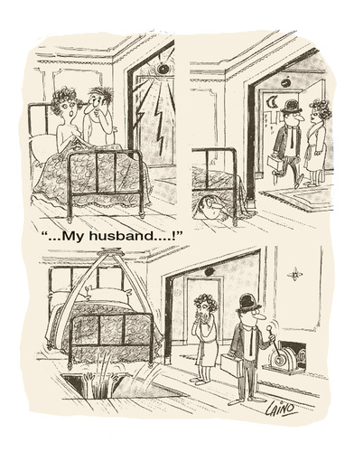 Cartoon: Husband (medium) by LAINO tagged husband