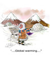 Cartoon: Global Warming (small) by LAINO tagged global,warming