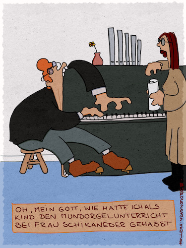 Cartoon: Die Mundorgel (medium) by hollers tagged mundorgel,musikunterricht,musiklehrer,musiklehrerin,musikalische,früherziehung,musik,orgel,lernen,mundorgel,musikunterricht,musiklehrer,musiklehrerin,musikalische,früherziehung,musik,orgel,lernen