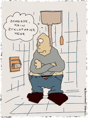 Cartoon: Horror (medium) by hollers tagged zyklop,klopapier,zyklopapier,toilette,toilettenpapier,papier,scheisse,zyklop,klopapier,zyklopapier,toilette,toilettenpapier,papier,scheisse