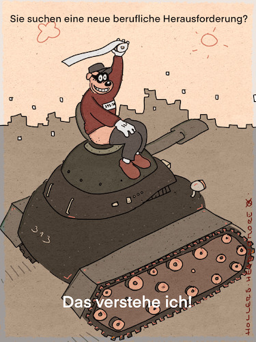 Cartoon: Peace is at hand! (medium) by hollers tagged panzer,panzerknacker,krieg,ukraine,israel,politik,verhandlungen,kacken,beruf,herausforderung,umorientierung,frieden,panzer,panzerknacker,krieg,ukraine,israel,politik,verhandlungen,kacken,beruf,herausforderung,umorientierung,frieden