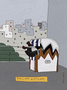 Cartoon: Amthor (small) by hollers tagged amthor,strandkorb,balkon,berlin,kanzleramt,freizeit,transport