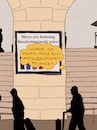 Cartoon: Apfelbäumchen (small) by hollers tagged bundestagswahl,meinungsumfragen,prognose,luther,forsa,apfelbäumchen,weltuntergangsumfragen,parteien,stimmung,demokratie,regierung