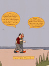 Cartoon: Möwen (small) by hollers tagged merz,kanzler,fußball,nationalmannschaft,fähigkeiten,möglichkeiten,eignung