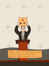 Cartoon: NATO drei Punkt null (small) by hollers tagged mark,rutte,nato,drei,punkt,null,usa,einschränkung,behinderung