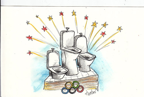 Cartoon: Sochi (medium) by Erki Evestus tagged sochi