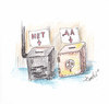 Cartoon: Heat (small) by Erki Evestus tagged oven