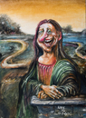 Cartoon: Mona Lisa (small) by Erki Evestus tagged mona,lias