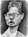 Cartoon: jerry yang (small) by salnavarro tagged caricature,pencil