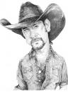 Cartoon: Tim Mcgraw (small) by salnavarro tagged caricature pencil country music