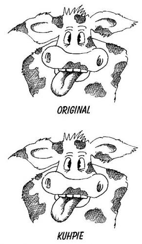 Cartoon: Kuhpie (medium) by besscartoon tagged bess,kopie,copy,kuh,tiere,besscartoon