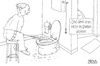 Cartoon: denk dran (small) by besscartoon tagged pinkeln,wc,toilette,klo,männer,urinieren,bess,besscartoon