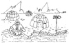 Cartoon: FKK (small) by besscartoon tagged fkk,inuit,iglu,eskimo,baden,eisberg,bess,besscartoon